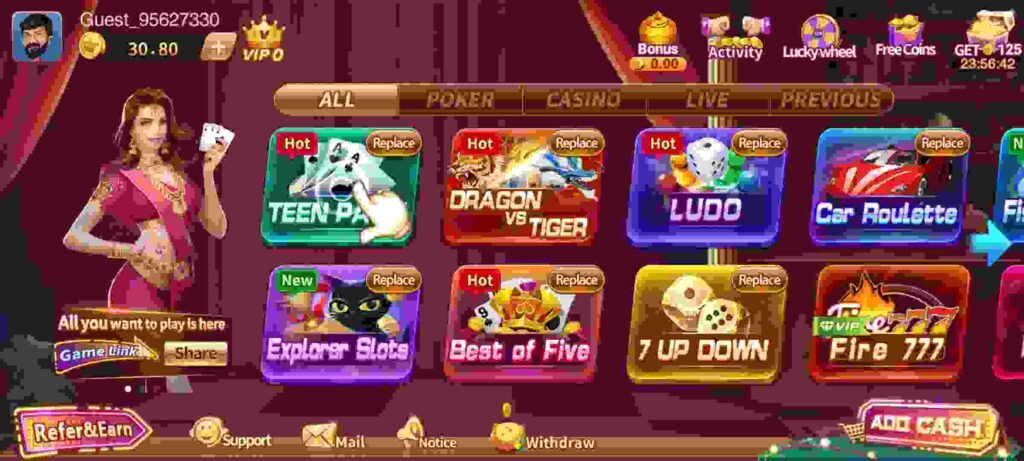 Hotace77app - Online Ludo, Rummy, Poker & Slots Game